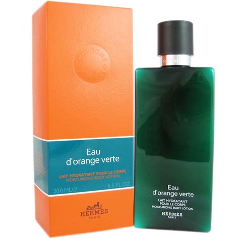 hermes d orange verte body lotion|hermes lotion price.